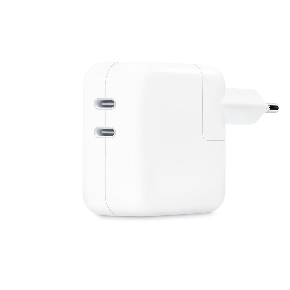 Lichtnetadapter van 35 W met twee USB-C-poorten 