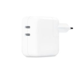 Lichtnetadapter van 35 W met twee USB-C-poorten Apple