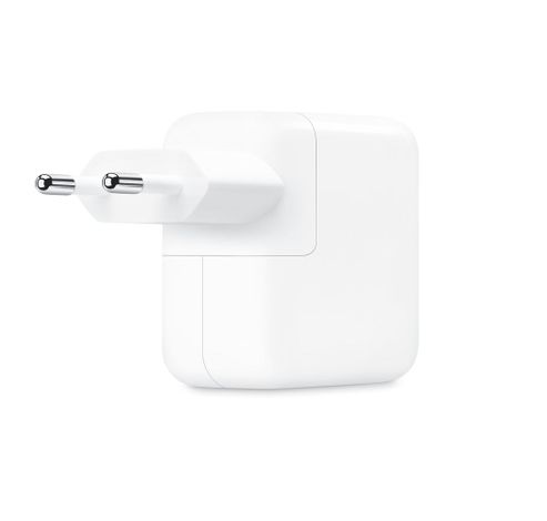 Lichtnetadapter van 35 W met twee USB-C-poorten  Apple