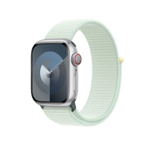 Geweven sportbandje - Zacht mintgroen (41 mm)  Apple