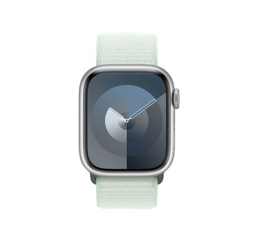 Geweven sportbandje - Zacht mintgroen (41 mm)  Apple