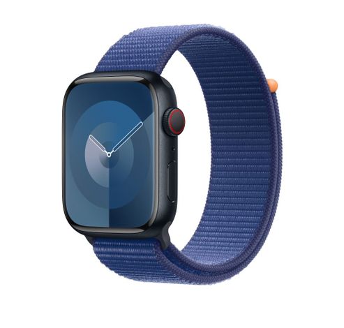 Geweven sportbandje - Oceaanblauw (45 mm)  Apple