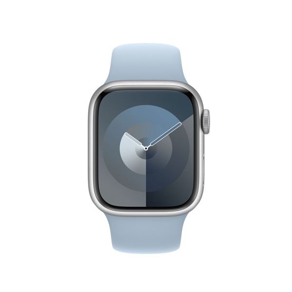 Apple Sportbandje - Lichtblauw (41 mm) - S/M