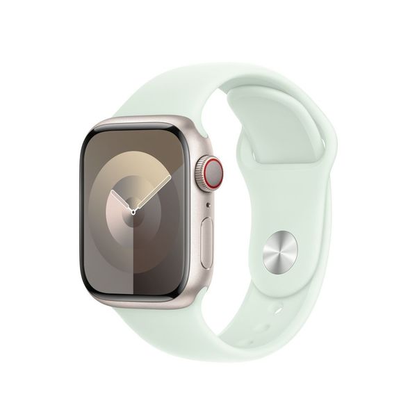 Apple Sportbandje - Zacht mintgroen (41 mm) - S/M