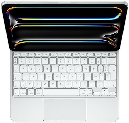 Magic Keyboard 11inch iPad Pro (M4) Azerty Blanc  Apple