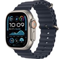 Apple Watch Ultra 2 GPS + Cellular 49mm Natural Titanium Case with Navy Ocean Band 