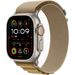 Apple Apple Watch Ultra 2 GPS + Cellular 49mm Natural Titanium Case with Tan Alpine Loop - Small