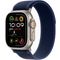 Apple Watch Ultra 2 GPS + Cellular 49mm Natural Titanium Case with Blue Trail Loop - S/M 