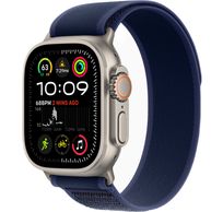 Apple Watch Ultra 2 GPS + Cellular 49mm Natural Titanium Case with Blue Trail Loop - M/L 