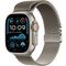 Apple Watch Ultra 2 GPS + Cellular 49mm Natural Titanium Case with Natural Titanium Milanese Loop - S 