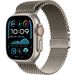 Apple Apple Watch Ultra 2 GPS + Cellular 49mm Natural Titanium Case with Natural Titanium Milanese Loop - S