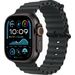 Apple Apple Watch Ultra 2 GPS + Cellular 49mm Black Titanium Case with Black Ocean Band