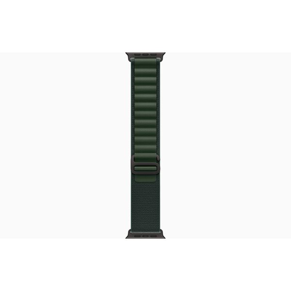 Apple Apple Watch Ultra 2 GPS + Cellular 49mm Black Titanium Case with Dark Green Alpine Loop - Large