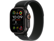 Apple Watch Ultra 2 GPS + Cellular 49mm Black Titanium Case with Black Trail Loop - S/M