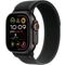 Apple Watch Ultra 2 GPS + Cellular 49mm Black Titanium Case with Black Trail Loop - M/L 