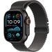 Apple Apple Watch Ultra 2 GPS + Cellular 49mm Black Titanium Case with Black Titanium Milanese Loop - S