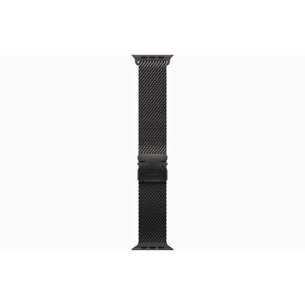 Apple Watch Ultra 2 GPS + Cellular 49mm Black Titanium Case with Black Titanium Milanese Loop - S 