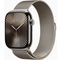 Apple Watch Series 10 GPS + Cellular 46mm Natural Titanium Case with Natural Milanese Loop - S/M 