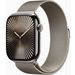 Apple Apple Watch Series 10 GPS + Cellular 46mm Natural Titanium Case with Natural Milanese Loop - S/M