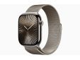 Apple Watch Series 10 GPS + Cellular 46mm Natural Titanium Case with Natural Milanese Loop - S/M