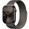 Apple Watch Series 10 GPS + Cellular 46mm Slate Titanium Case with Slate Milanese Loop - M/L 