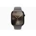 Apple Apple Watch Series 10 GPS + Cellular 46mm Natural Titanium Case with Stone Grey Sport Band - S/M