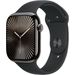 Apple Apple Watch Series 10 GPS + Cellular 46mm Slate Titanium Case with Black Sport Band - S/M