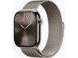 Apple Watch Series 10 GPS + Cellular 42mm Natural Titanium Case with Natural Milanese Loop