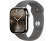 Natural Titanium Case with Stone Grey Sport Band - S/M