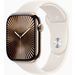 Apple Watch Series 10 GPS + Cellular 42mm Gold Titanium Case with Starlight Sport Band - M/L 