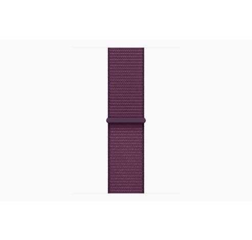 Apple Watch Series 10 GPS + Cellular 46mm Rose Gold Aluminium Case with Plum Sport Loop  Apple