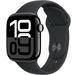 Apple Apple Watch Series 10 GPS 42mm Jet Black Aluminium Case with Black Sport Band - S/M