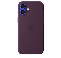 iPhone 16 Silicone Case with MagSafe - Plum 