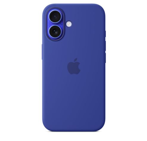 iPhone 16 Silicone Case with MagSafe - Ultramarine  Apple