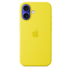 iPhone 16 Silicone Case with MagSafe - Star Fruit Apple