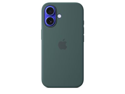 Siliconenhoesje met MagSafe voor iPhone 16 - Blauwgroen