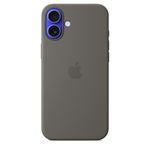 iPhone 16 Plus Silicone Case with MagSafe - Stone Gray 