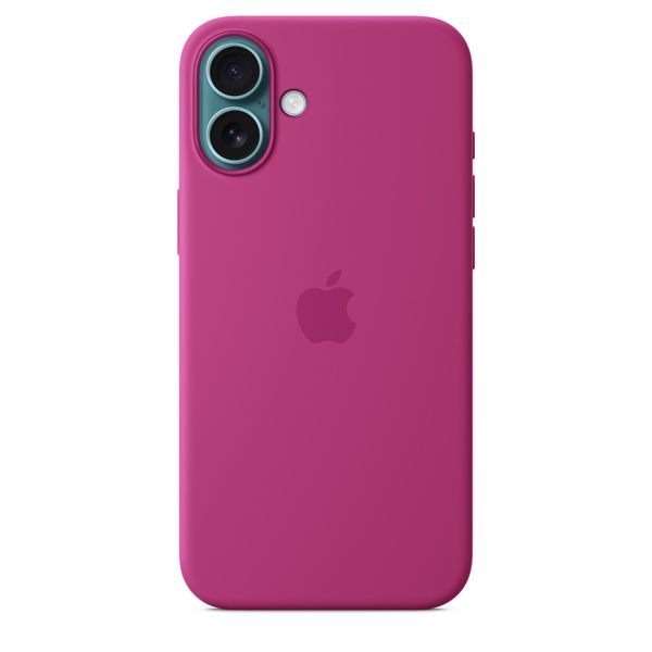 Apple Siliconenhoesje met MagSafe voor iPhone 16 Plus - Fuchsia