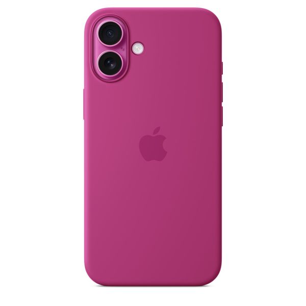 Apple Siliconenhoesje met MagSafe voor iPhone 16 Plus - Fuchsia