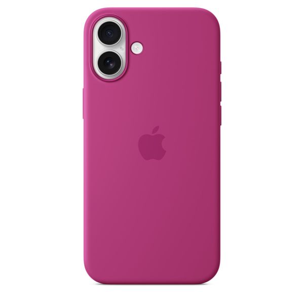 Apple Siliconenhoesje met MagSafe voor iPhone 16 Plus - Fuchsia