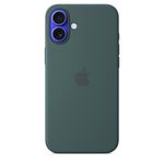 iPhone 16 Plus Silicone Case with MagSafe - Lake Green 