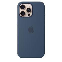 iPhone 16 Pro Max Silicone Case with MagSafe - Denim Apple