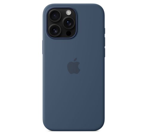 iPhone 16 Pro Max Silicone Case with MagSafe - Denim  Apple