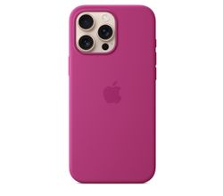 Siliconenhoesje met MagSafe voor iPhone 16 Pro Max - Fuchsia Apple