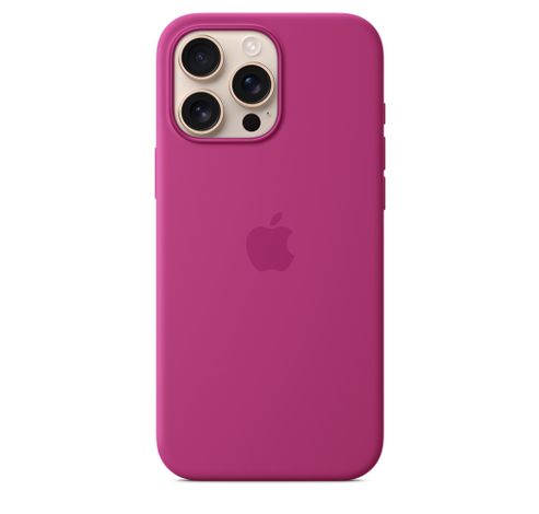 iPhone 16 Pro Max Silicone Case with MagSafe - Fuchsia  Apple