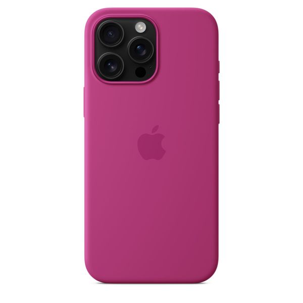 Apple Siliconenhoesje met MagSafe voor iPhone 16 Pro Max - Fuchsia