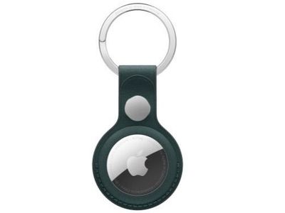 FineWoven AirTag sleutelhanger - Donkergroen
