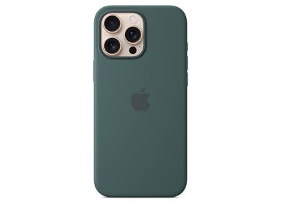 Siliconenhoesje met MagSafe voor iPhone 16 Pro Max - Blauwgroen