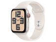 Apple Watch SE 2024 GPS + Cellular 44mm Starlight Aluminium Case Starlight Sport Band M/L