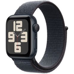 Apple Apple Watch SE 2024 GPS 40mm Midnight Aluminium Case Ink Sport Loop